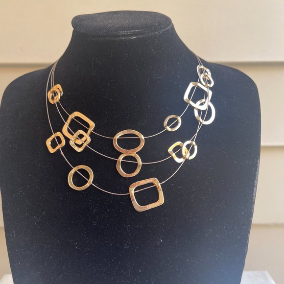 NYC STATEMENT  CHOKER  NECKLACE SA29 - Picture 2 of 4